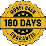 180-Day Money Back Guarantee